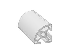 Alu profiel 30 x 30R