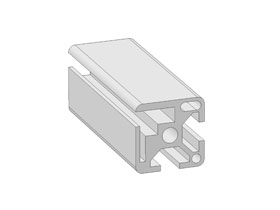 Alu profiel 30 x 30KL