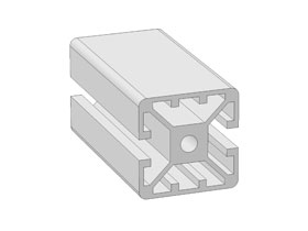 Alu profiel 40 x 40L - 2N180