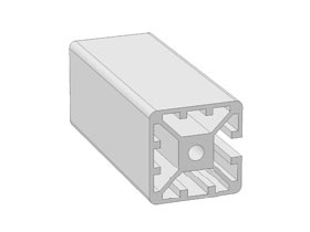 Alu profiel 40 x 40L - 3N