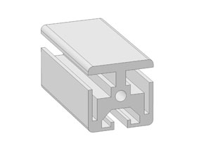 Alu profiel 40 x 40KL - 180