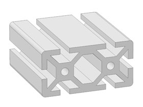 Alu profiel 40 x 80S
