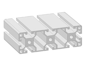 Alu profiel 40 x 120L