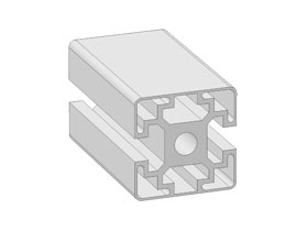 Alu profiel 45 x 45L - 2N180