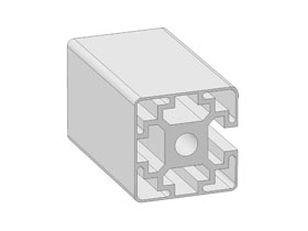 Alu profiel 45 x 45L - 3N