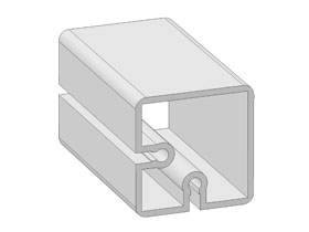 Telescoopprofiel 40/45