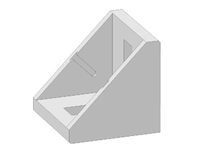 Hoekstuk 40 x 40, basic