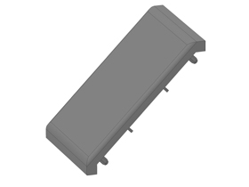 Afdekkap hoekstuk 90 x 90, basic