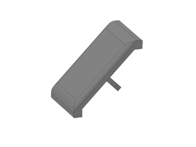 Afdekkap hoekstuk 30 x 30, luxury