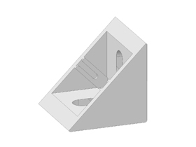 Hoekstuk 40 x 40, luxury