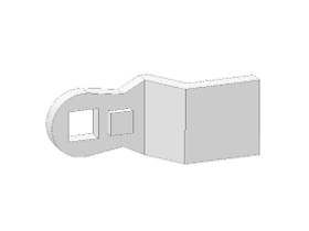 Sluitlip voor profiel 40