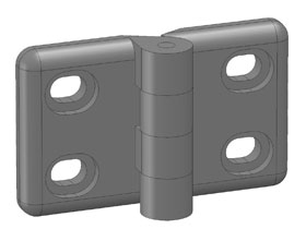Scharnier 40 x 40