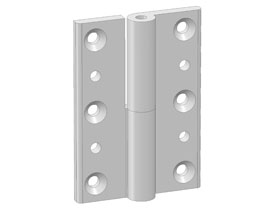 Scharnier 45 - links, alu