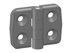 Designscharnier 20 x 20