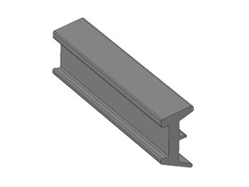 Klemrubber, 6 mm, sleuf 8E/8