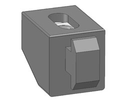 Plaathouder, sleuf 10