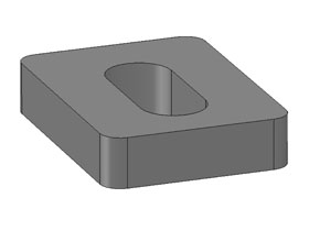 Tussenplaat plaathouder 3 mm