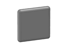 Afdekkap 40 x 40 sleuf 5