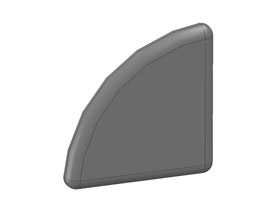 Afdekkap 40 x 40N - R