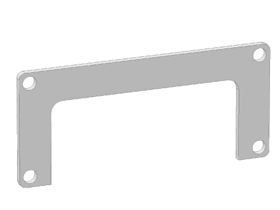 Afdekkap voor schuifprofiel 80/120                                                                                                                              