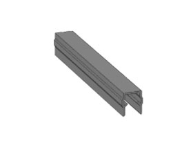 Afdek/sleufprofiel sleuf 5, L=2 m