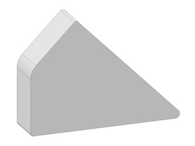 45 gr Trapsteunhoek bev. trap/werkplatform