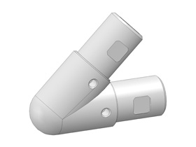 Leuningklemstuk WIV40-45gr.