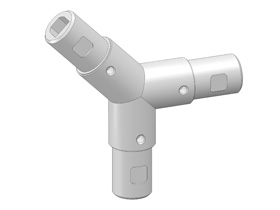 Leuningklemstuk WIY40-45gr.