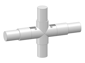 Leuningklemstuk KI40-SW2