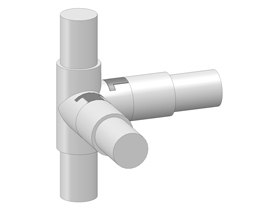 Leuningklemstuk WITE40-SW2