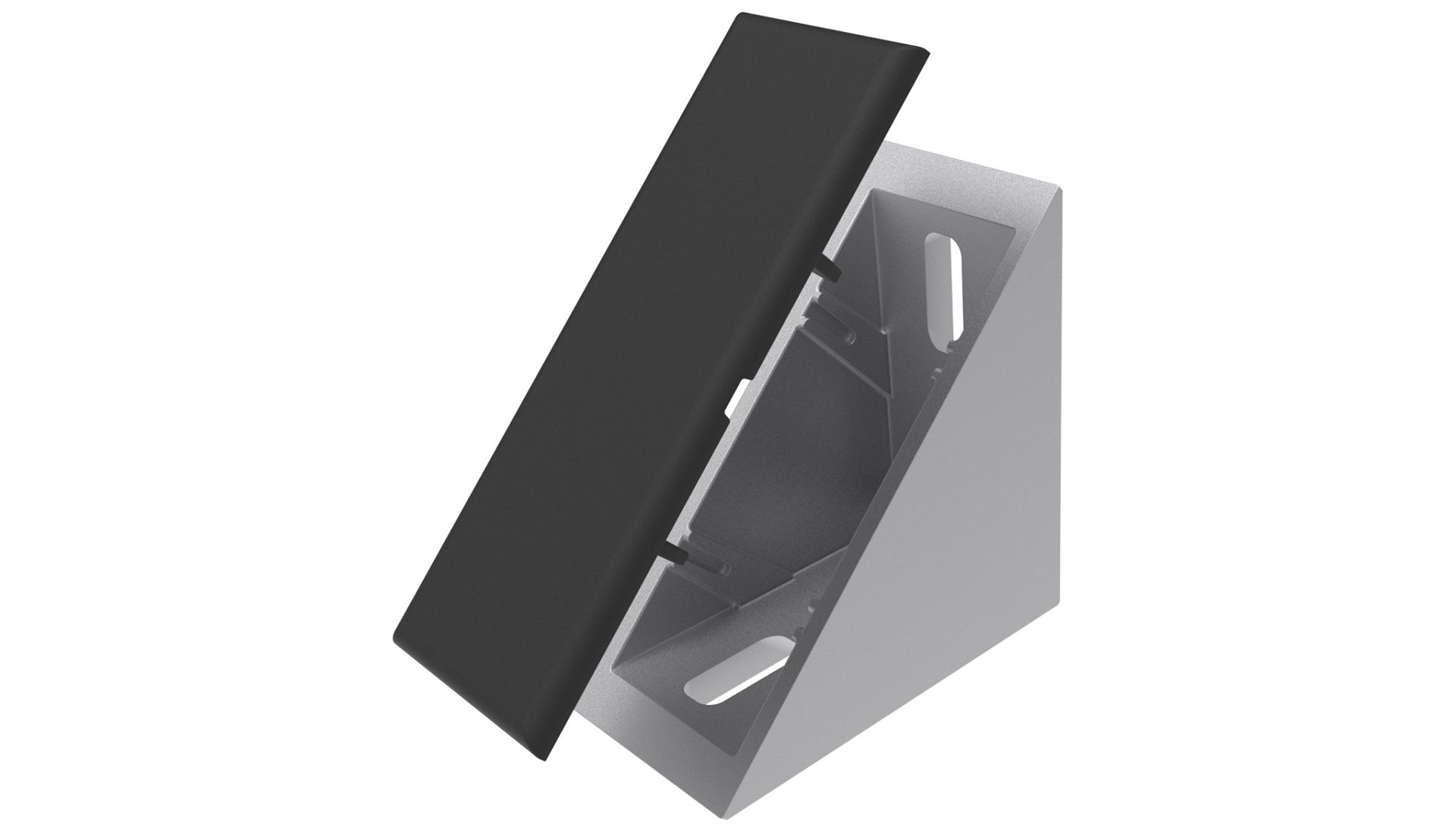 Afdekkap hoekstuk 40 x 80, luxury