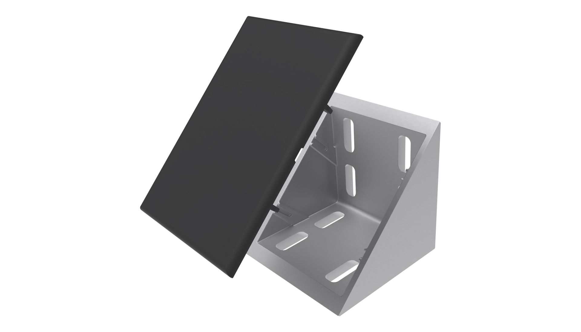 Afdekkap hoekstuk 80 x 80, luxury