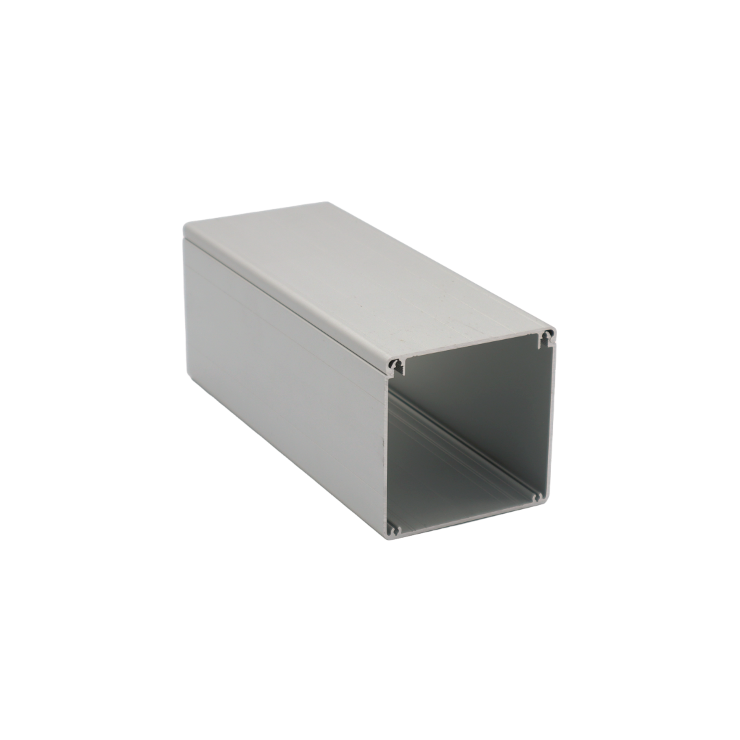 Alu kabelprofiel 80 x 80 incl. deksel