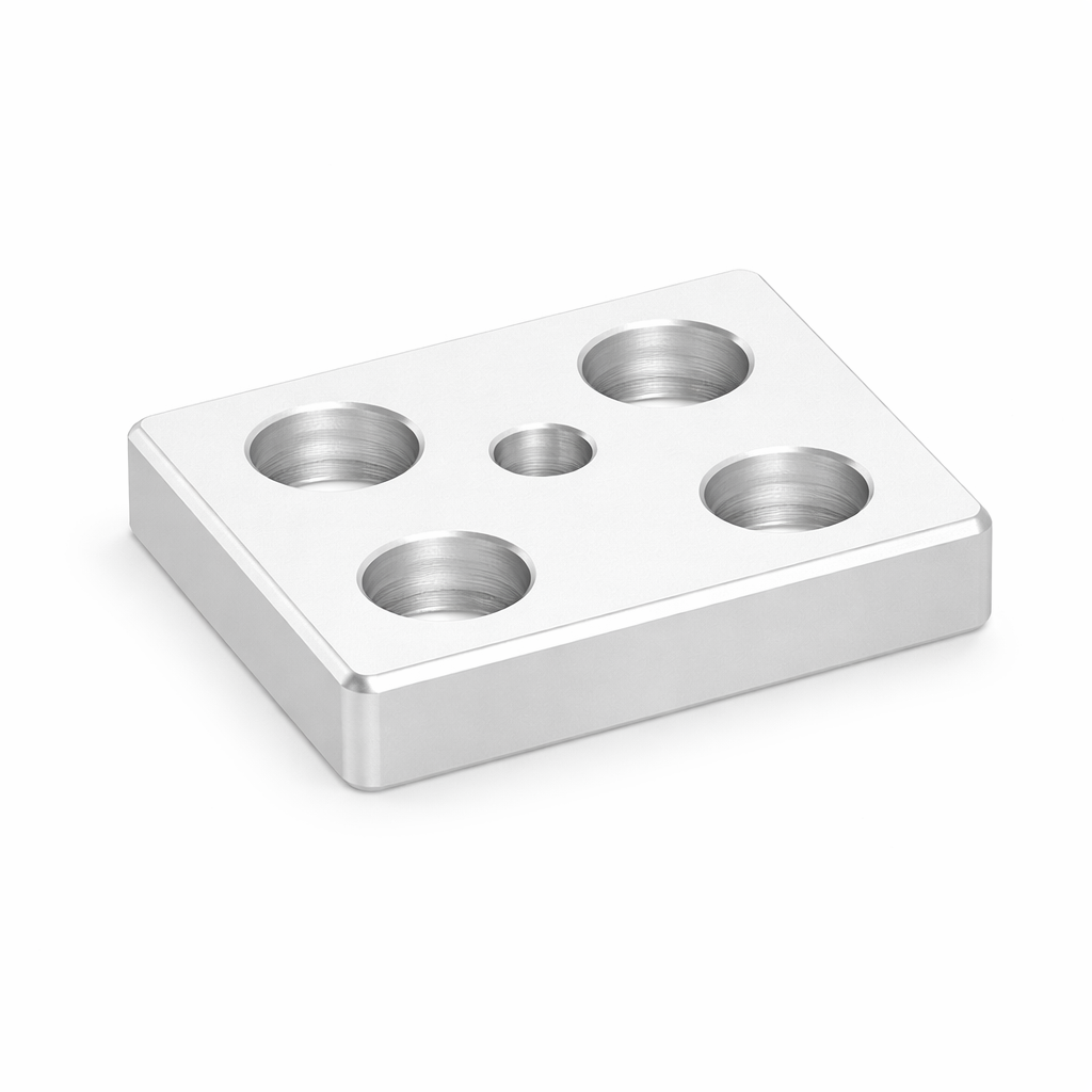 Voetplaat, 80 x 80, M16